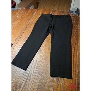 Size 12P Banana Republic Sloan Fit Black Capri Cropped Short Pants w Pockets